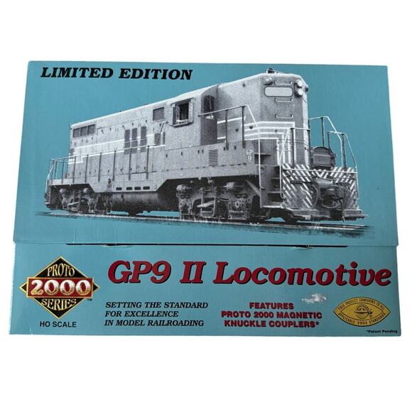 Proto 2000 Series #23698 GP9II Locomotive B&O #748 Model Train HO Scale - Picture 1 of 4